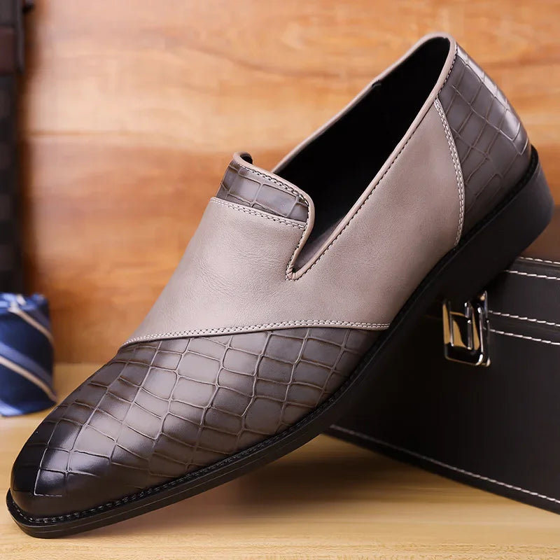 Harlentz Slip-On Loafers | Full-Grain Leather
