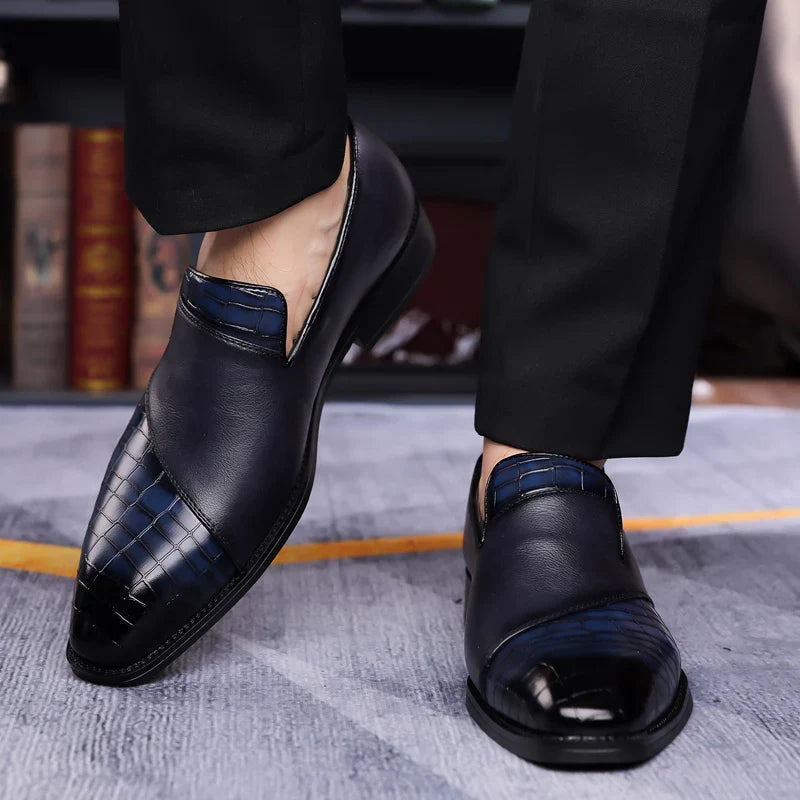 Harlentz Slip-On Loafers | Full-Grain Leather