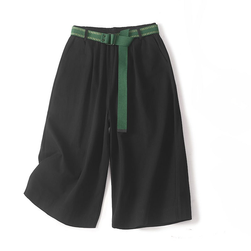 Sera Women's Shorts | Lightweight Linen, Wide-Leg Design