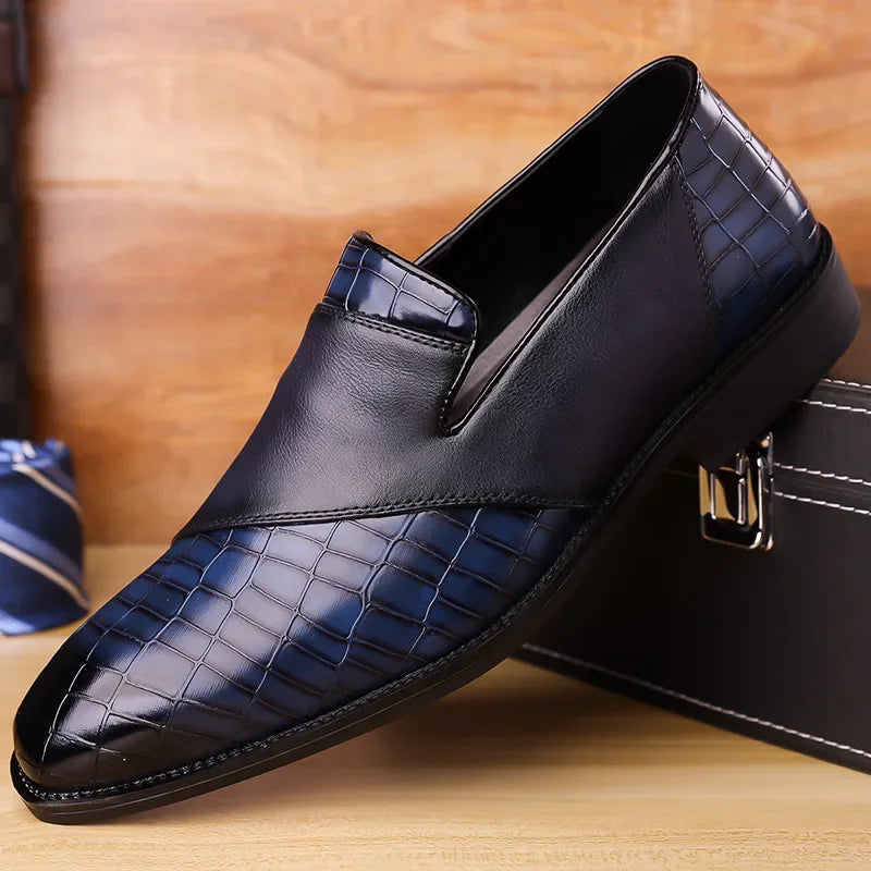 Harlentz Slip-On Loafers | Full-Grain Leather