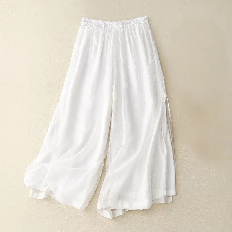 Liora Women's Linen Pants | Fluid Fit, Lightweight & Elegant