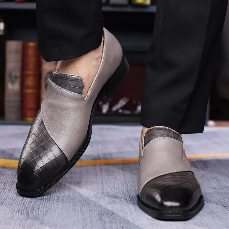 Harlentz Slip-On Loafers | Full-Grain Leather
