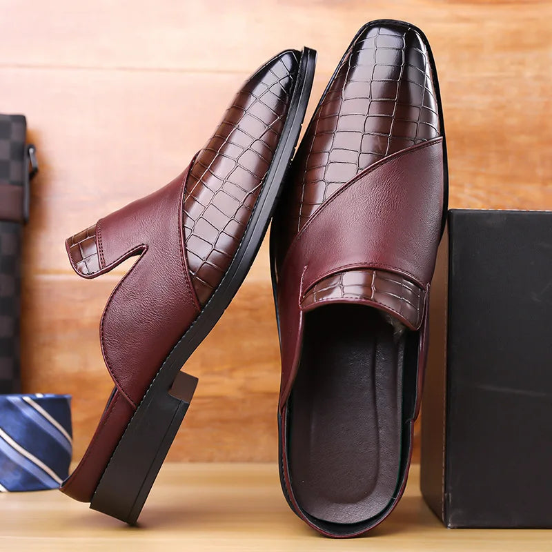 Harlentz Slip-On Loafers | Full-Grain Leather