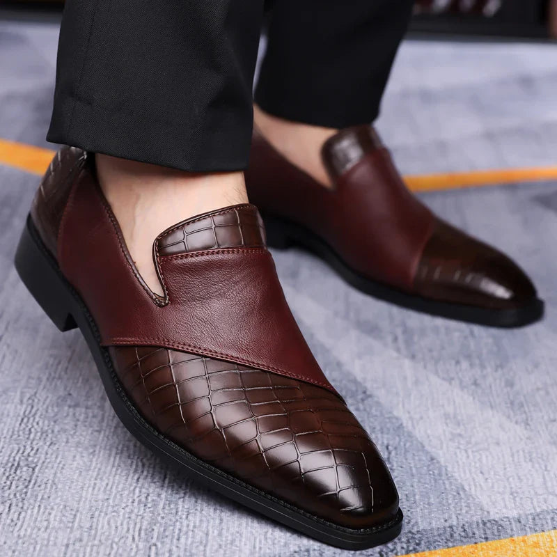 Harlentz Slip-On Loafers | Full-Grain Leather