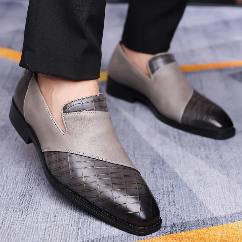 Harlentz Slip-On Loafers | Full-Grain Leather