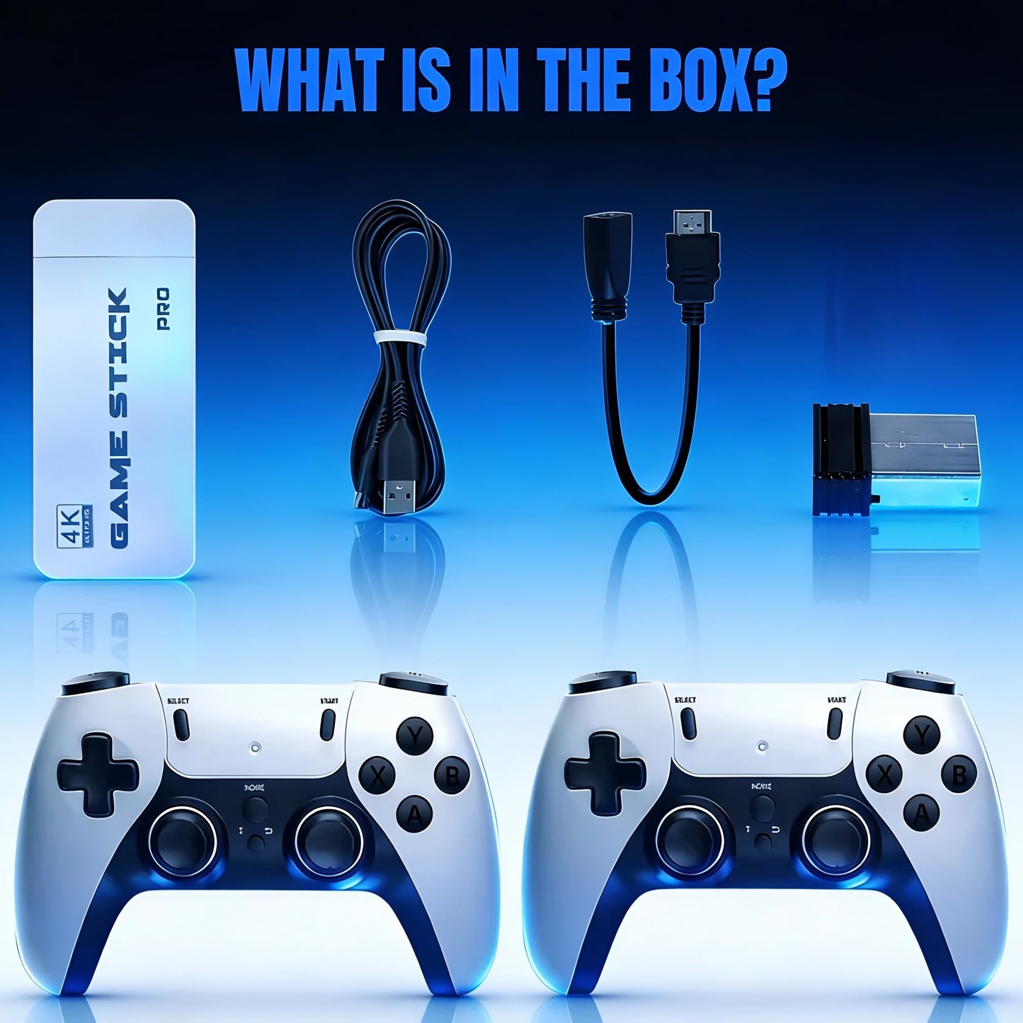 Retrovium Game Stick | Preloaded Classic Games, 4K Support 4