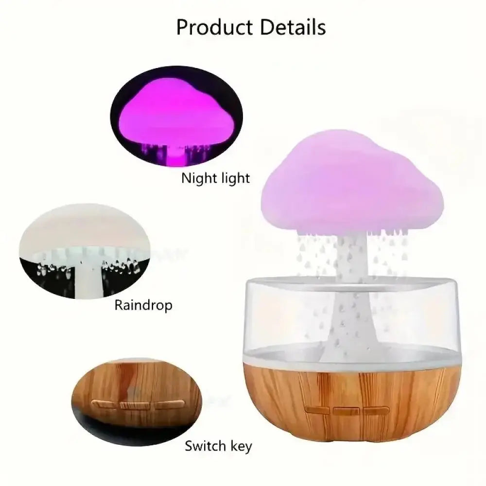 Rain Cloud Humidifier & Night Light