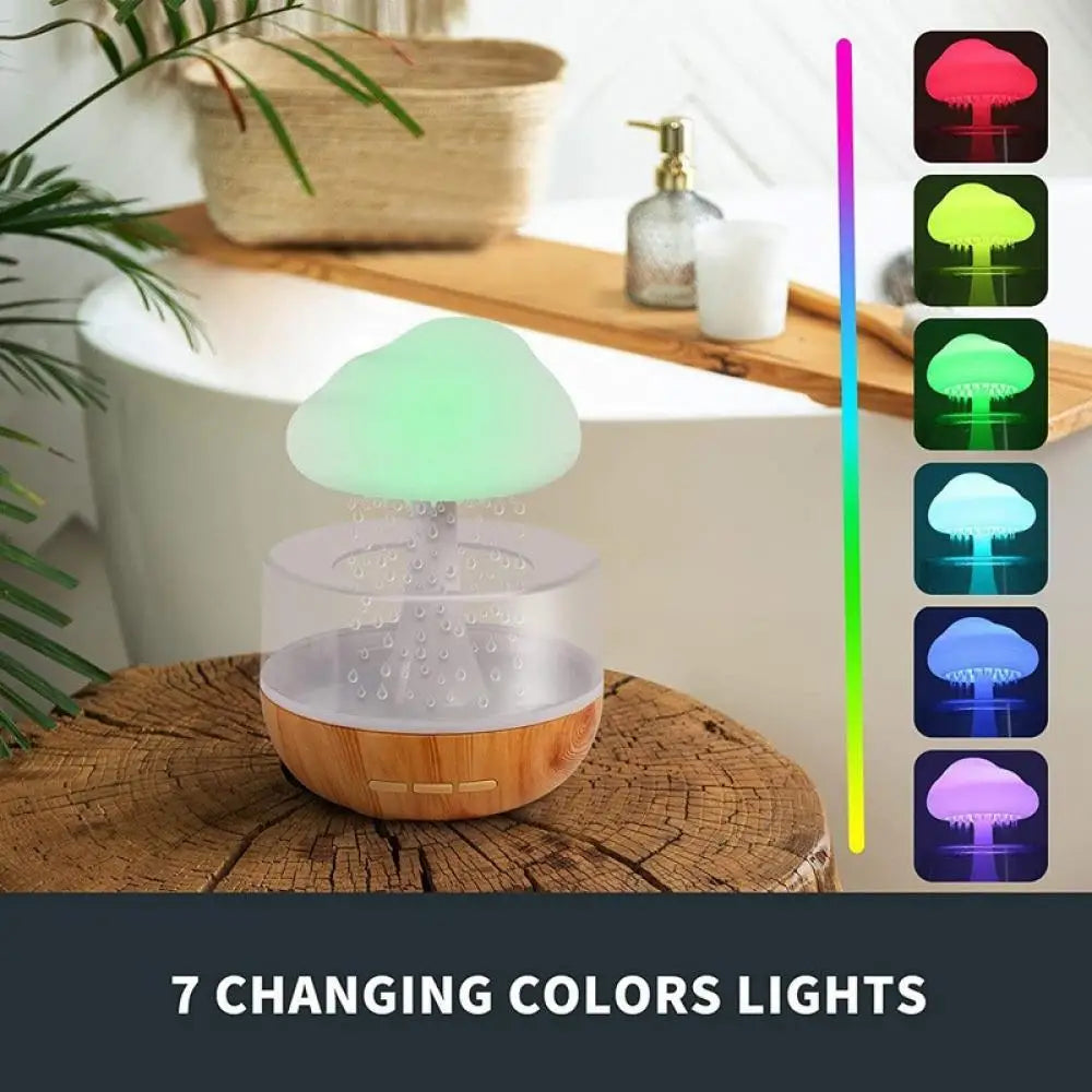 Rain Cloud Humidifier & Night Light