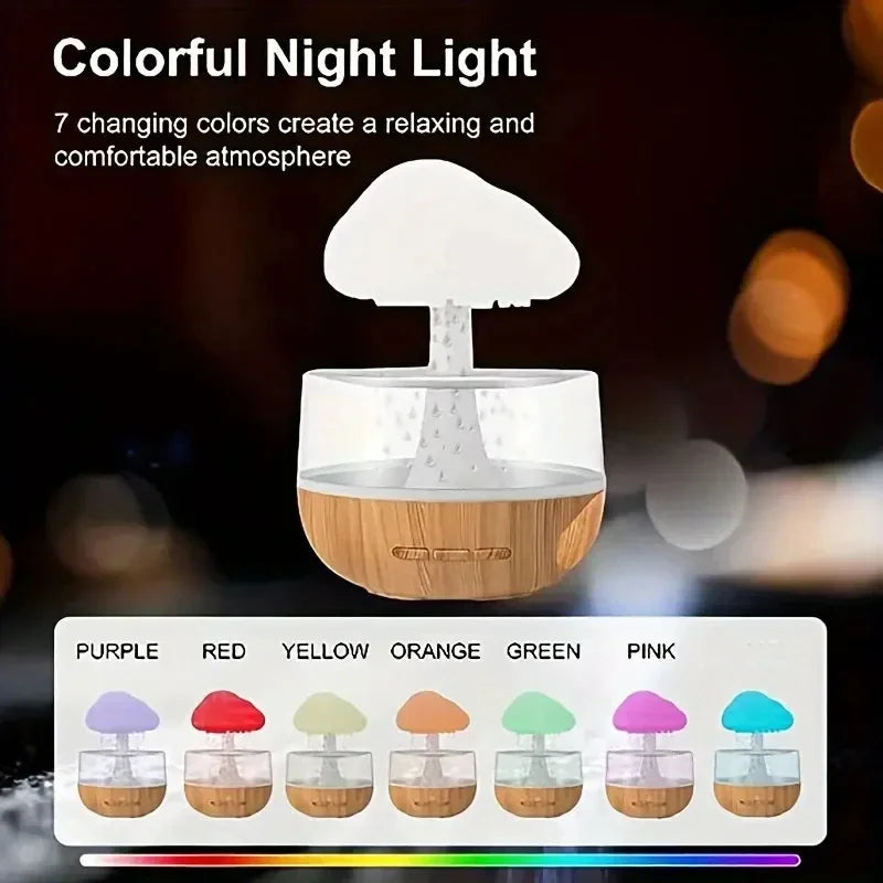 Rain Cloud Humidifier & Night Light