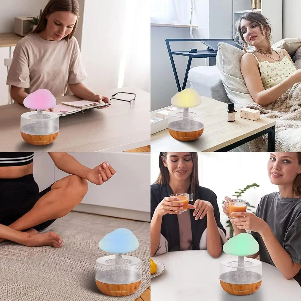 Rain Cloud Humidifier & Night Light