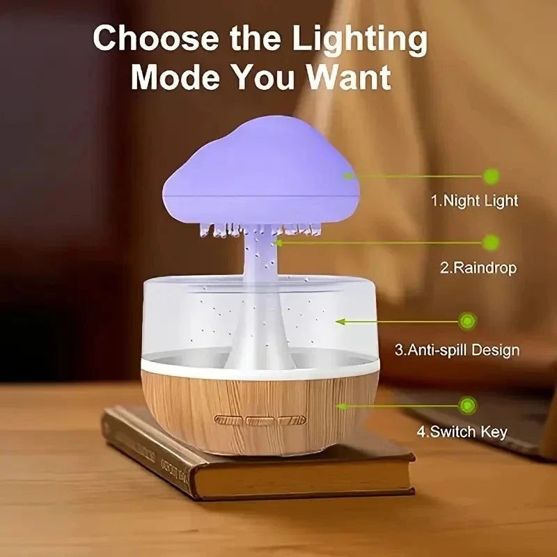 Rain Cloud Humidifier & Night Light