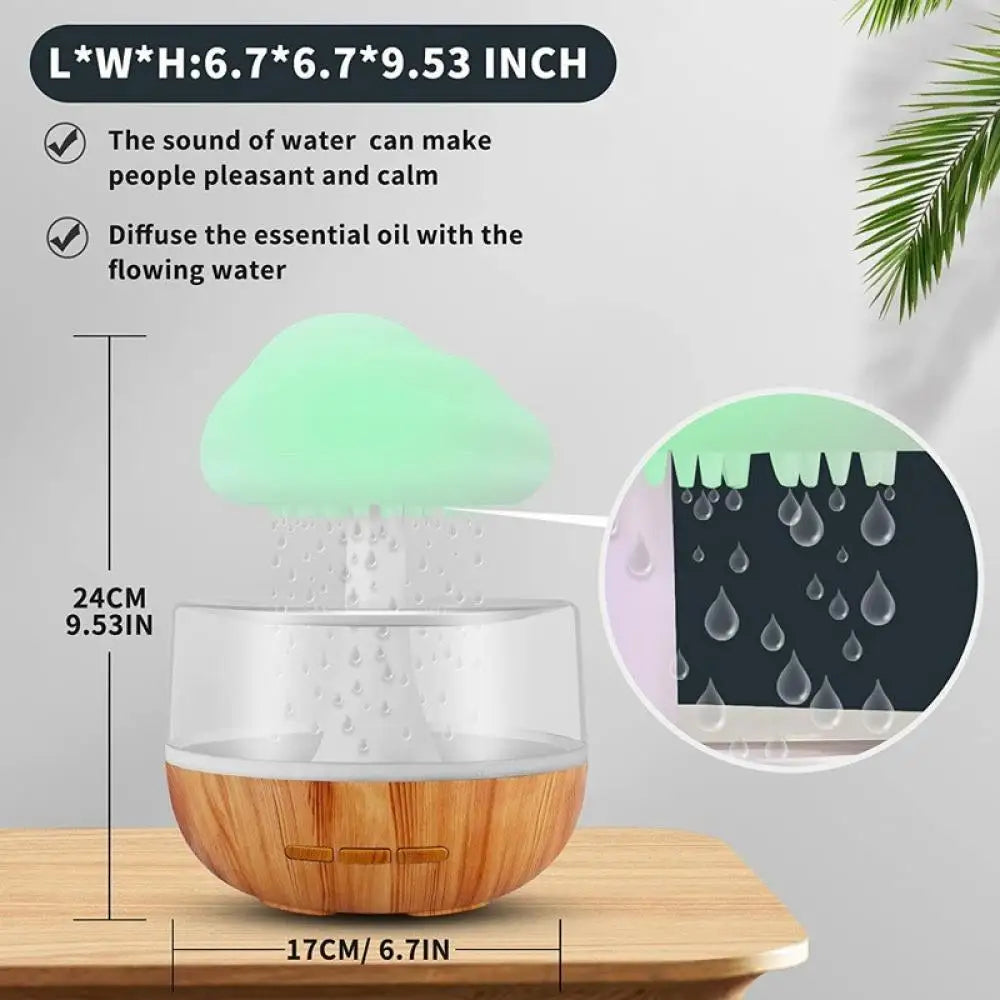 Rain Cloud Humidifier & Night Light