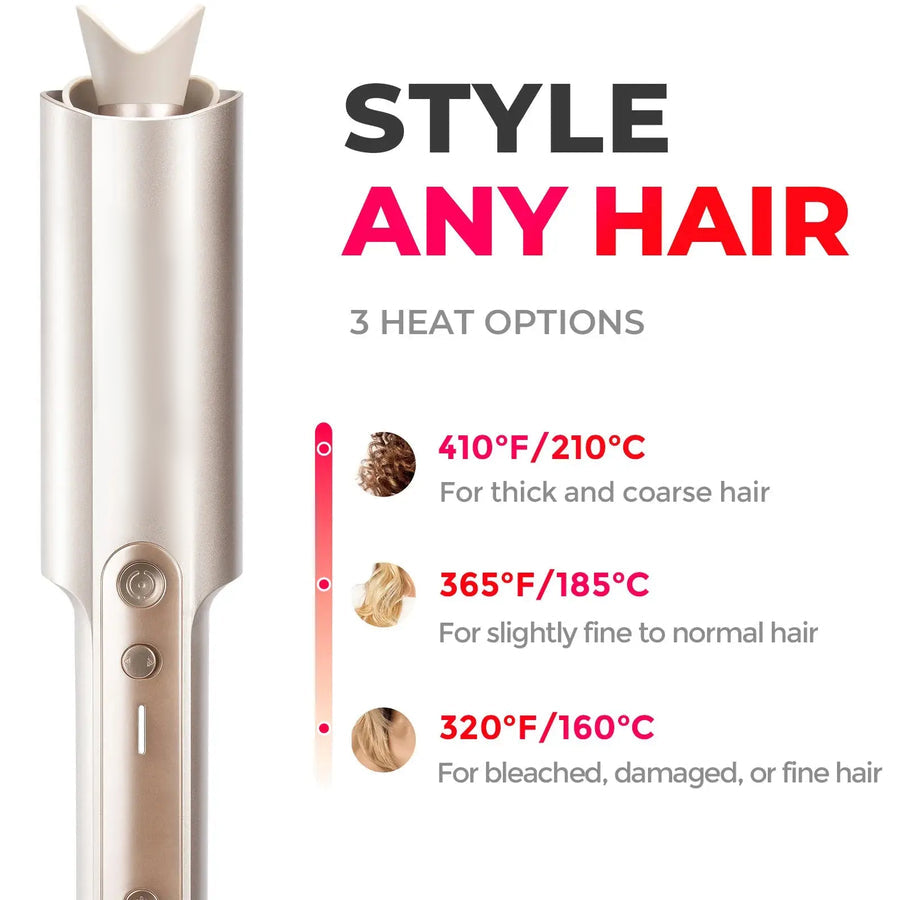 Vera EverCurl Hair Styler | Professional, Anti-Tangle Technology, 3 Heat Levels 7