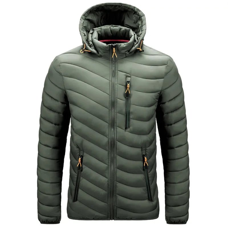 Avenlor WeatherShield Coat — Lightweight Insulated Water - Resistant Jacket (Green XS) - | Zavonix