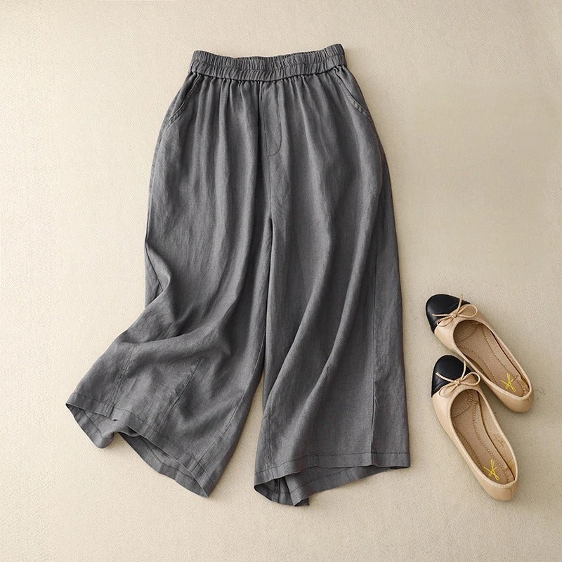 Lioren — Lightweight Linen Wide-Leg Pants for Warm Days