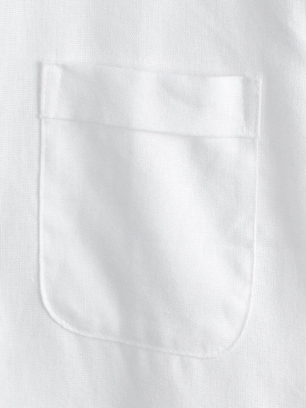 Brevin — Men’s Linen Cotton Shirt with Chest Pocket - short - Zavonix