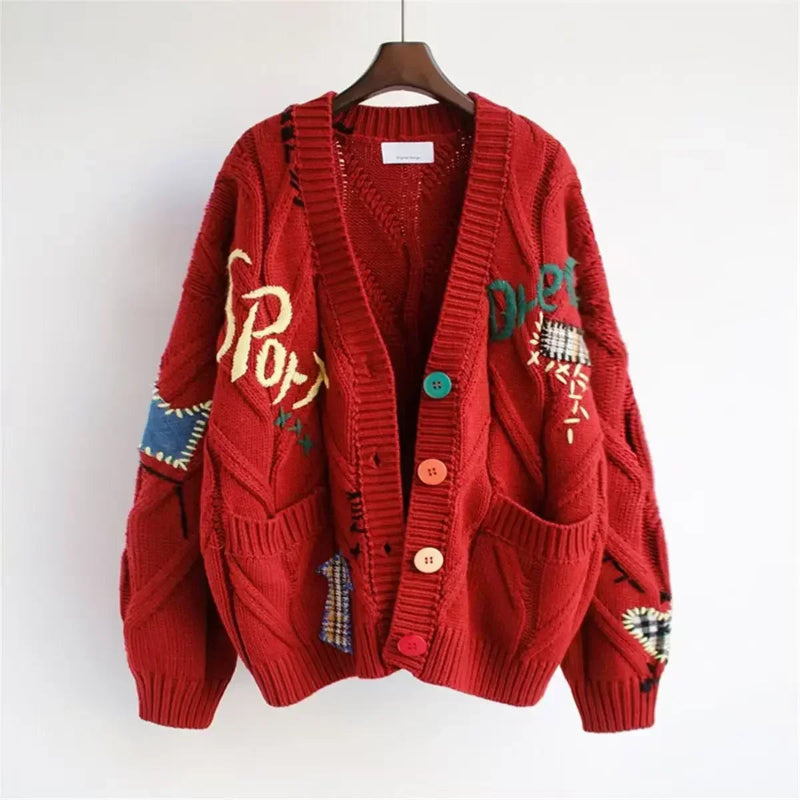 Patchwork Cardigan™ — Own Every Room with Unmatched Softness and Bold Style