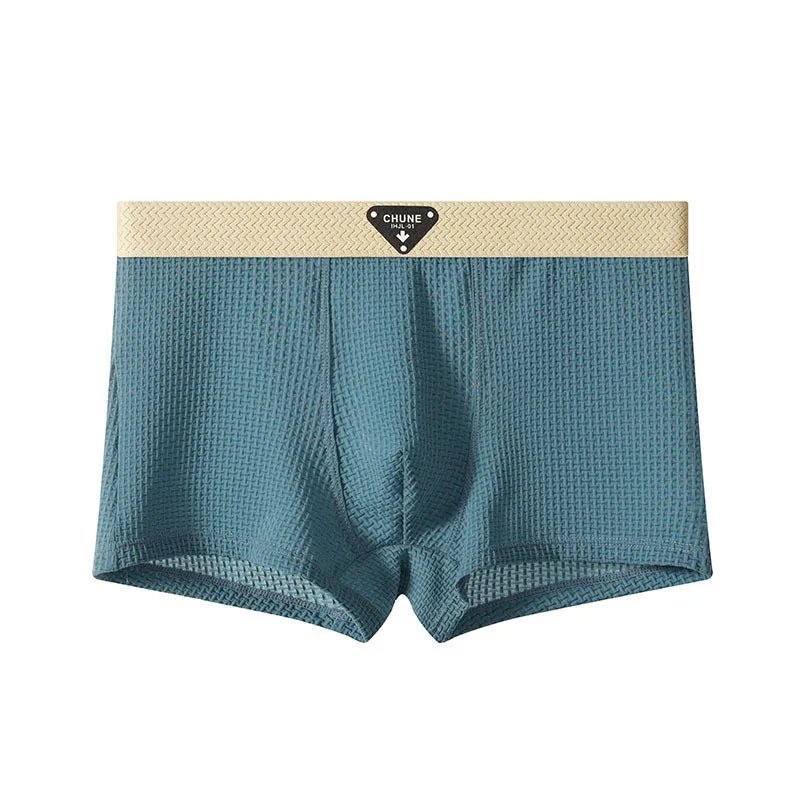 Chune Men's Boxers | Cooling Ice Silk Fabric for Ultimate Comfort (Blue XS) - Men's Underwear | Zavonix