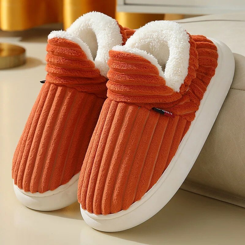 CozyStep Slippers (Orange US 3.5 - 4.5 / EU 35 - 36) - | Zavonix