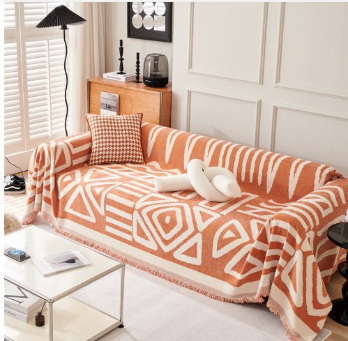 Durable Chenille Couch Cover for Family Protection – Stylish and Easy to Maintain 13