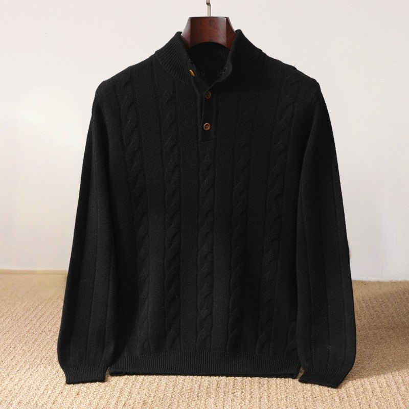 ELLIOT™ WOOL CARDIGAN (Black XS) - | Zavonix