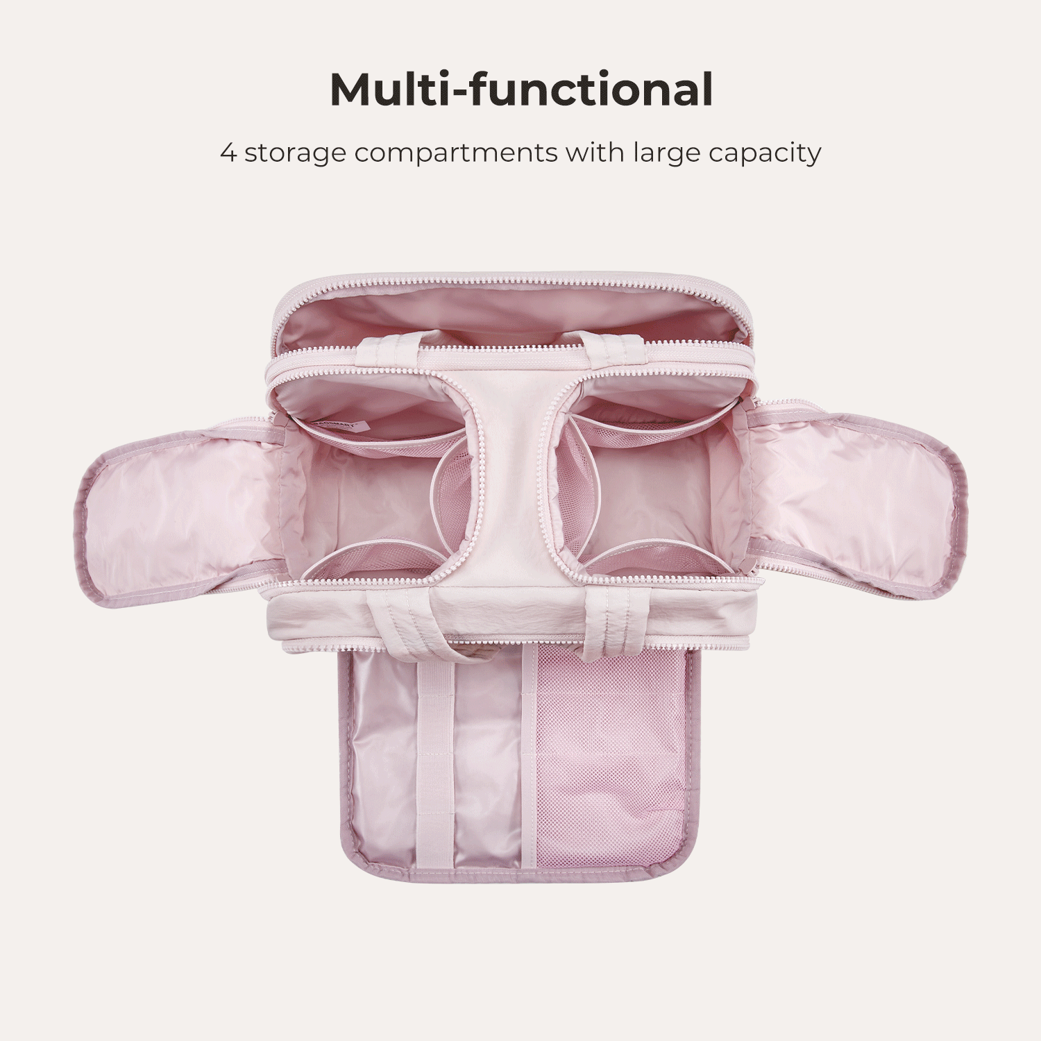 LumaPack — Compact Travel Toiletry Organizer with Durable Compartments