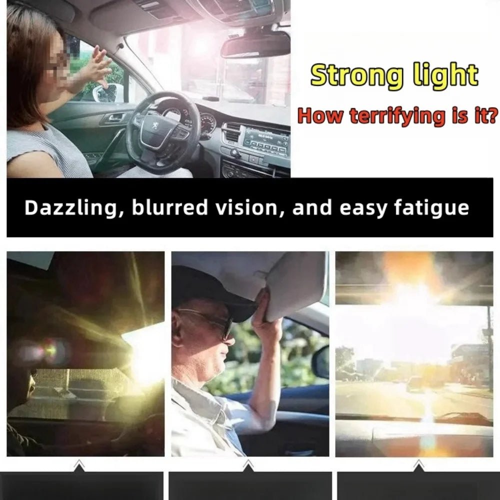 🚗 GlareGuard Pro Car Sun Visor - Zavonix