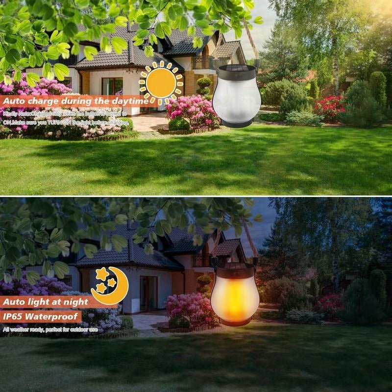 GloFlick – Dancing Flame Solar Light Lanterns (Buy 1 Save 50% ) - | Zavonix