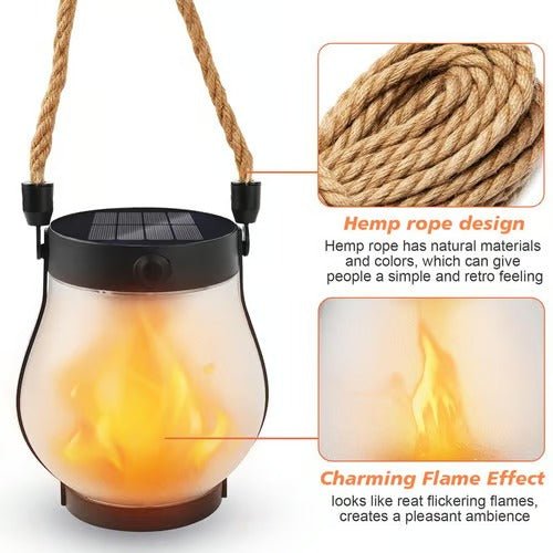 GloFlick – Dancing Flame Solar Light Lanterns (Buy 1 Save 50% ) - | Zavonix
