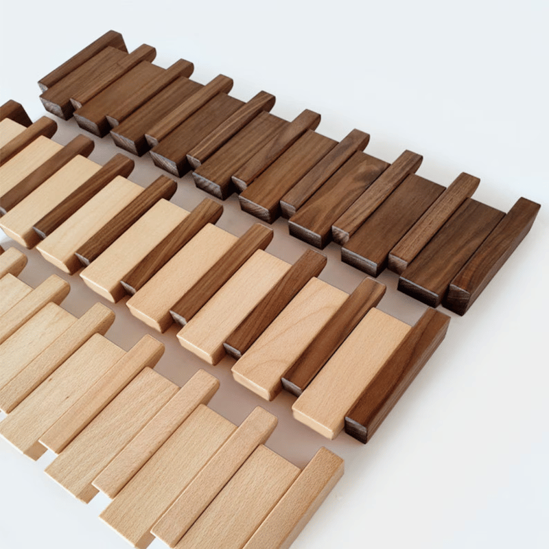 HarmonyHold™ — Transform Chaos into Stylish Calm with Effortless Elegance (Multi Wood 4 Hooks) - home & garden | Zavonix