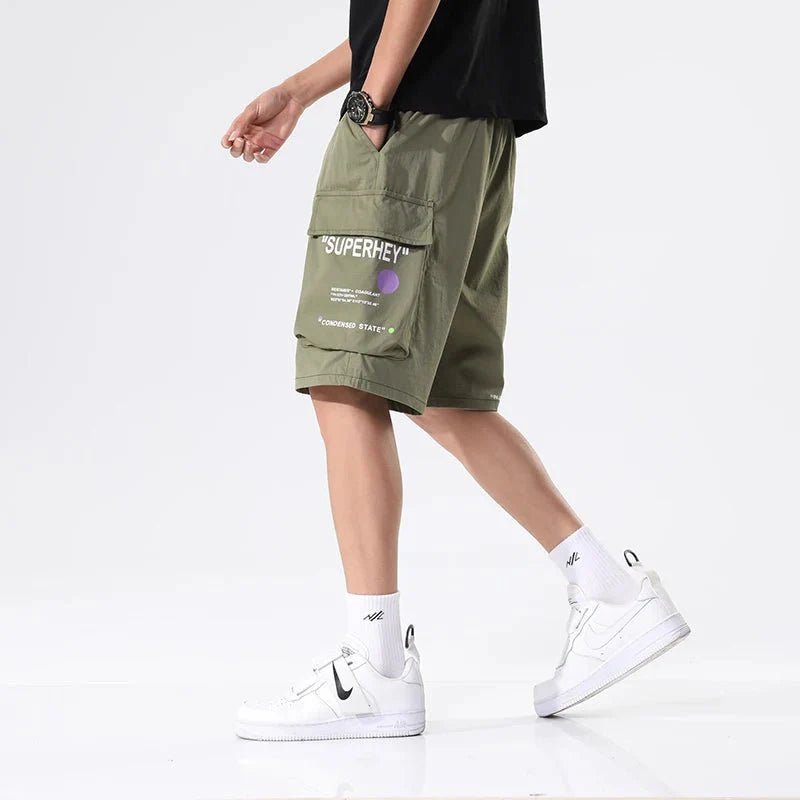 HyperStreet Utility Shorts (Army Green XS) - Men's Apparel | Zavonix