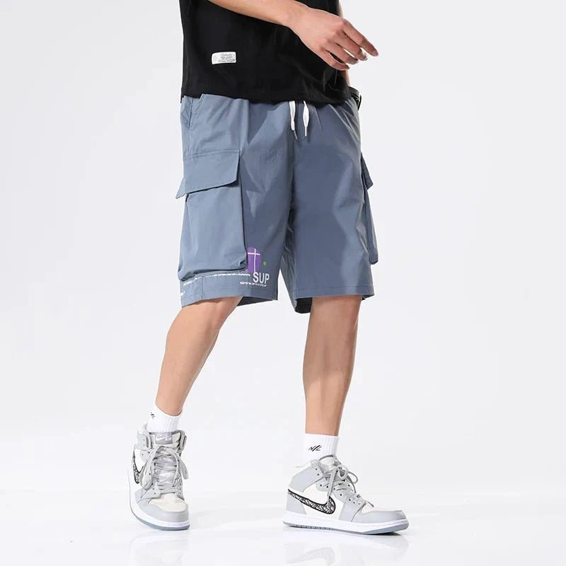 HyperStreet Utility Shorts (Blue XS) - Men's Apparel | Zavonix
