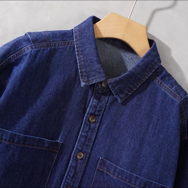 HUGO™ CHAMBRAY SHIRT (Navy Blue XS) - | Zavonix