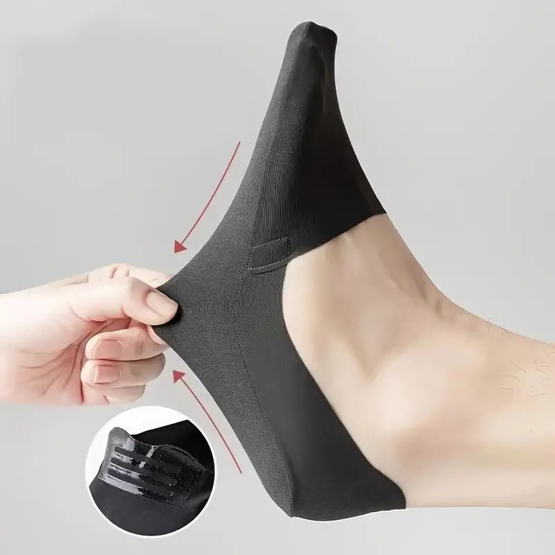 Invisible Anti - Slip Socks (White ) - | Zavonix