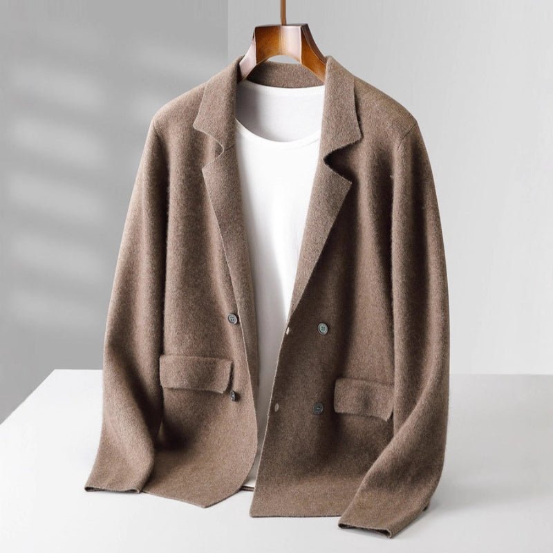JUDE™ MERINO WOOL CARDIGAN (Light Gray XS) - | Zavonix