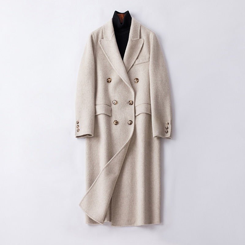 KATY™ CASHMERE BLEND COAT (Charcoal Gray XS) - | Zavonix