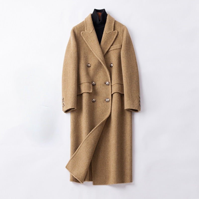 KATY™ CASHMERE BLEND COAT (Charcoal Gray XS) - | Zavonix