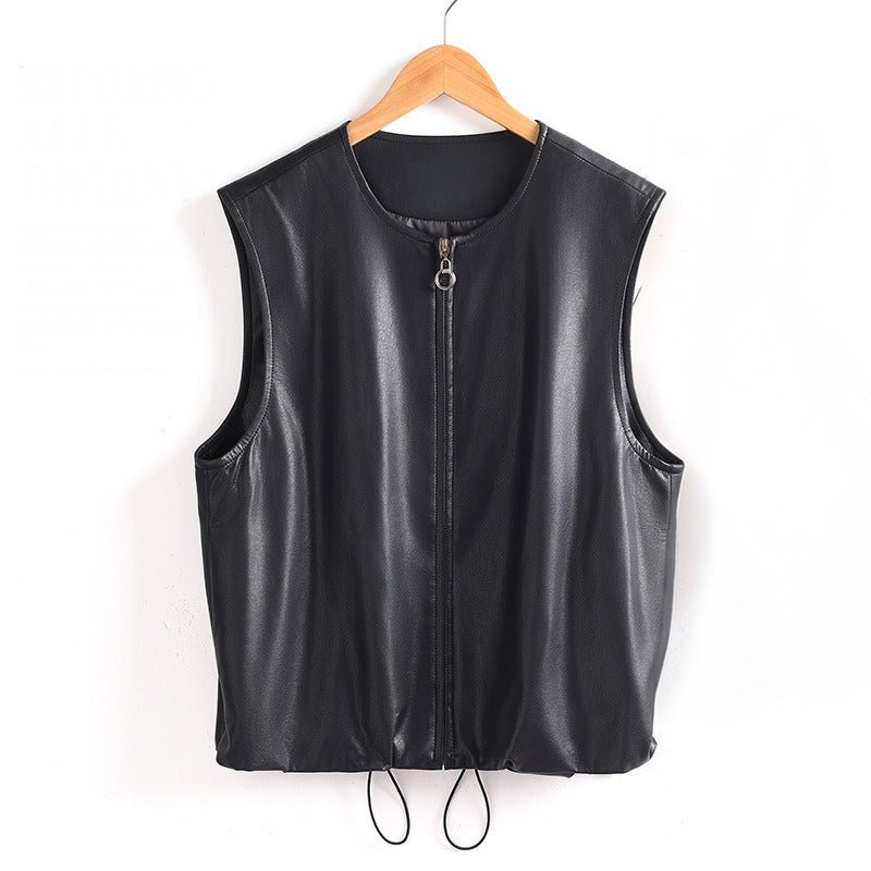 LEATHER TOP (XS ) - | Zavonix