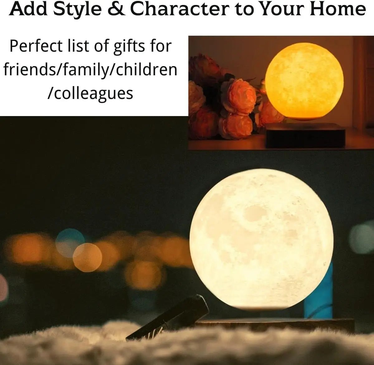 Levitating Moon Lamp - Zavonix