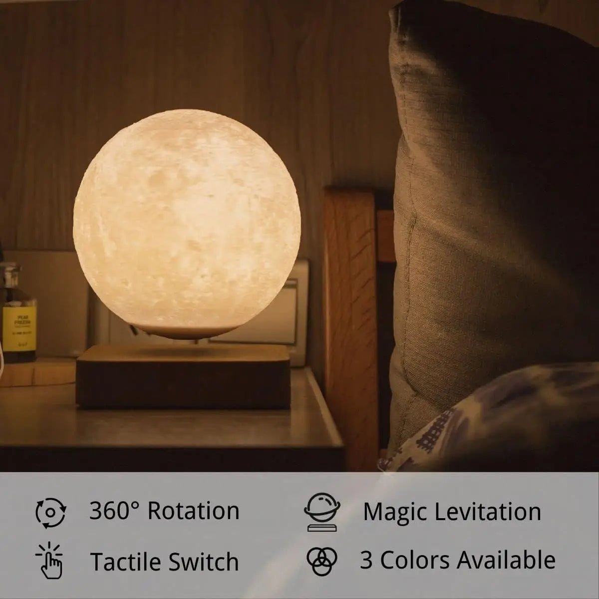 Levitating Moon Lamp - Zavonix