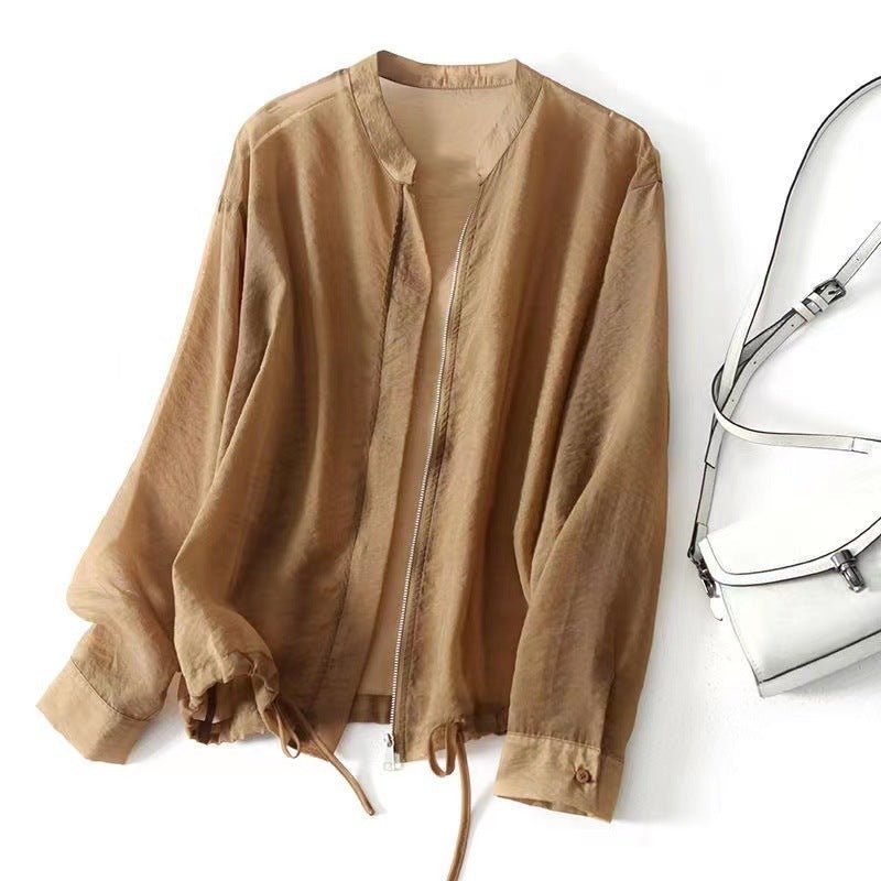 Linen Breeze Jacket™ — Wrap Yourself in Effortless Cool and Magnetic Confidence (Gray XS) - | Zavonix