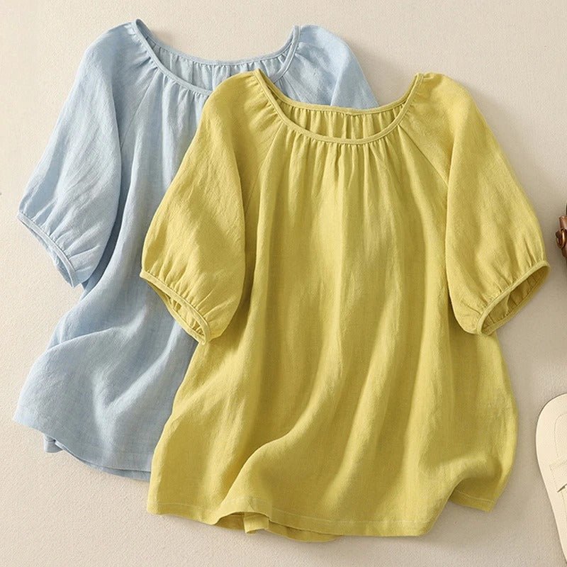 Linen Lure™ — Feel Fresh, Flirty, and Unstoppable All Summer Long (Light Blue XS) - | Zavonix