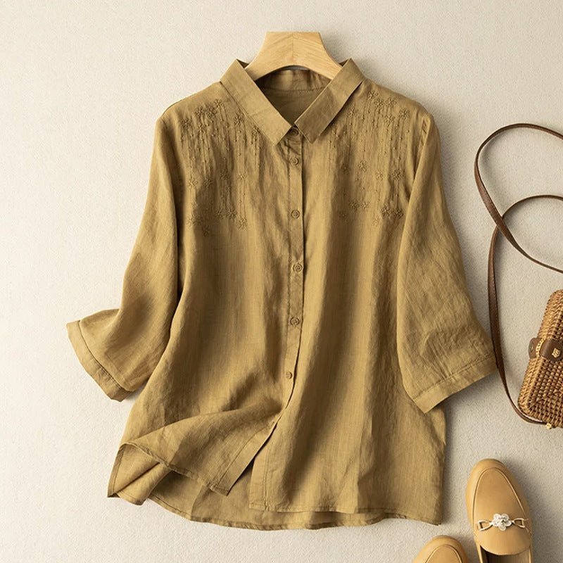 Linen Whisper™ — Wrap Yourself in Effortless Cool Comfort and Timeless Elegance (White XS) - | Zavonix