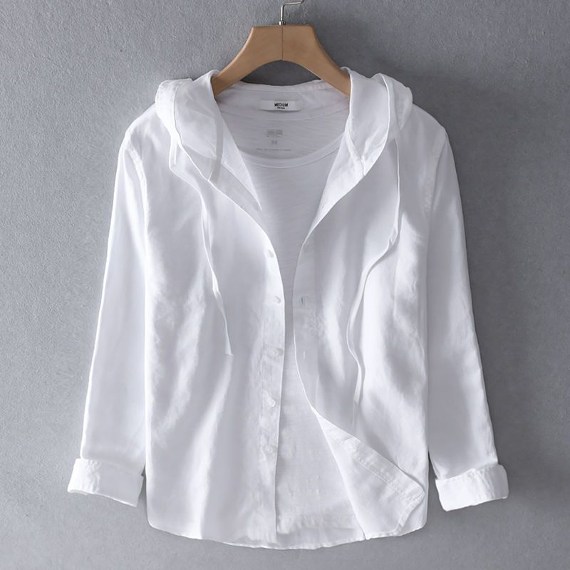 Liora — Lightweight Linen Hoodie with Precision Tailoring - Zavonix