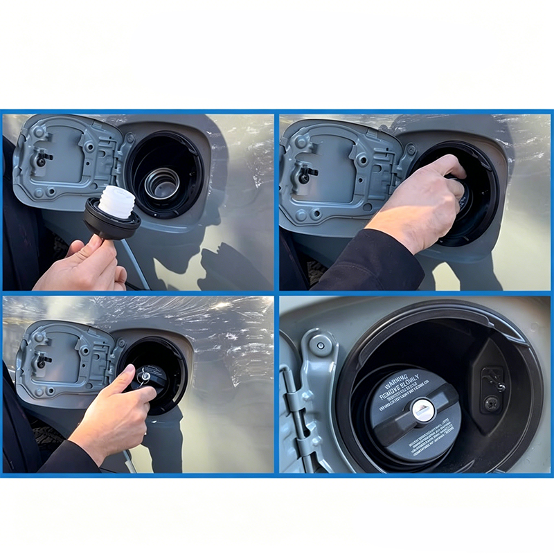 Locking Fuel Tank Cap Black Keyed Seal Product Image 06