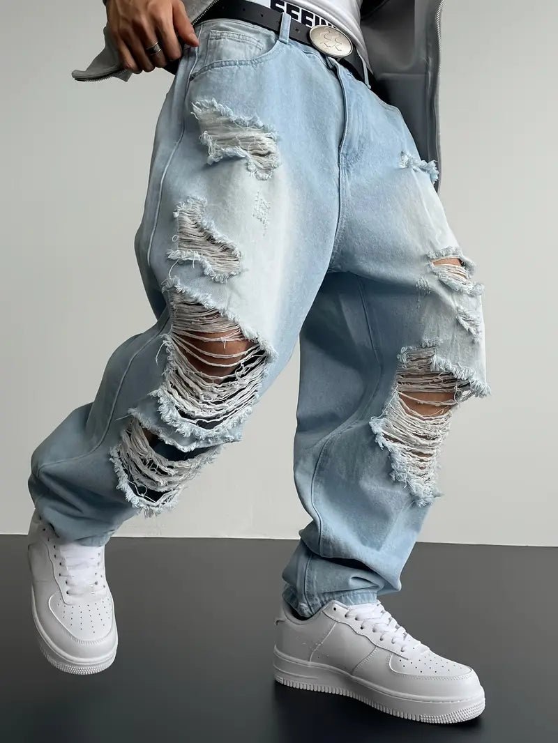 LumaShred Distressed Jeans (XS ) - | Zavonix