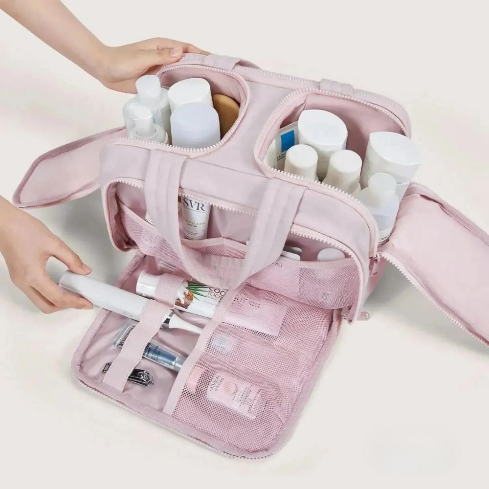 LumaPack — Compact Travel Toiletry Organizer with Durable Compartments
