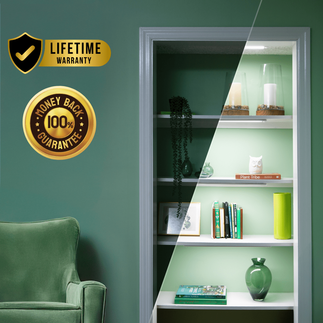 LumLight Pro™ — Command Your Mood with Effortless, Instant Ambiance (Small (.5 Ft) Multi (White & Warm)) - | Zavonix