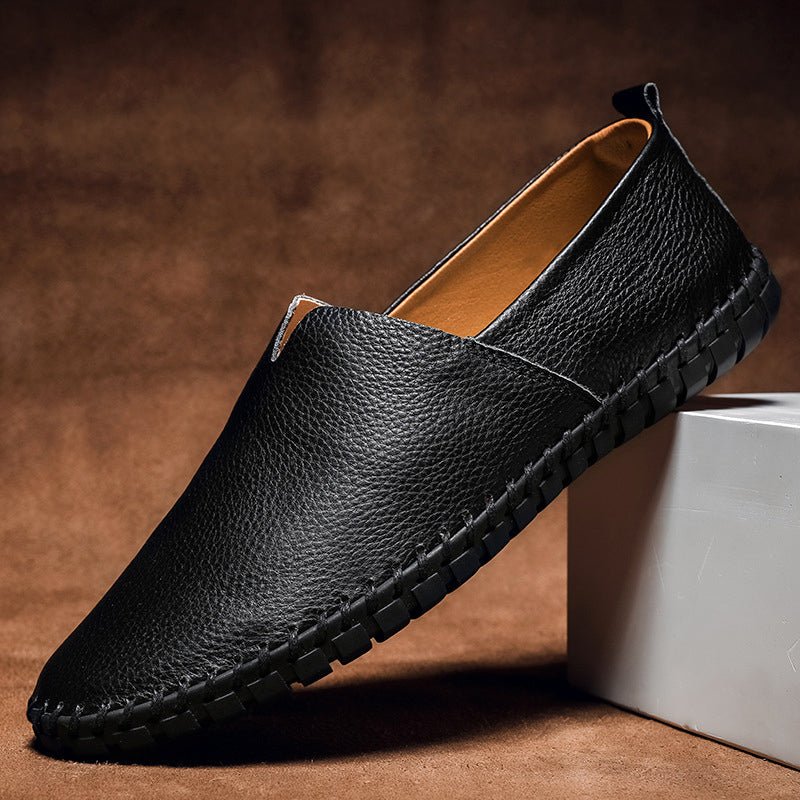 Leather Loafers™ — Ignite Instant Confidence and Unstoppable Style Every Step (White 6) - Shoes | Zavonix