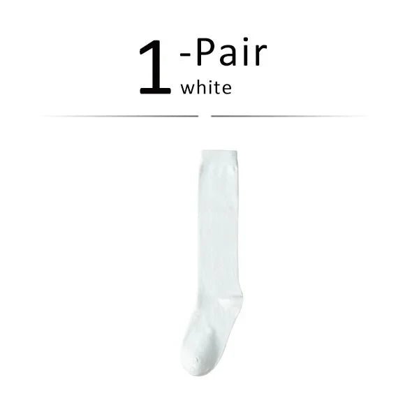 Luxéra Cotton Blend Stockings — Soft Breathable Women’s Socks with Support (WHITE ) - | Zavonix